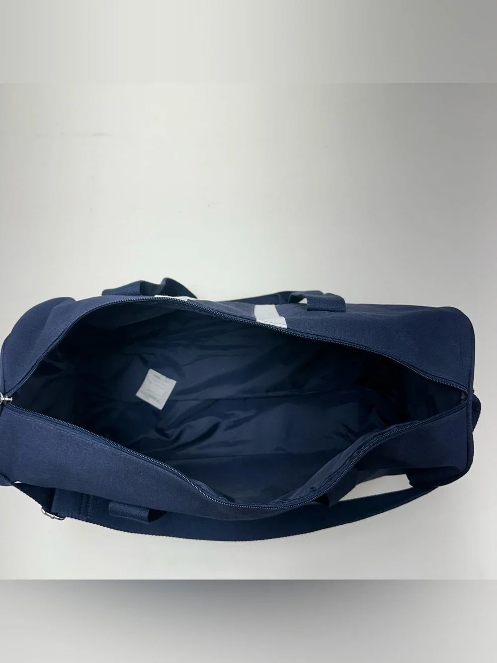 RALPH LAUREN Polo Navy Blue duffle Carry On Gym Bag Travel Weekender Bag